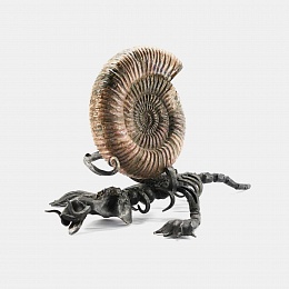 Arma - Sculpture with Ammonite